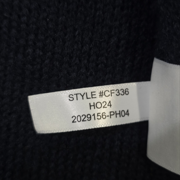 J. Crew Oarsman Classic Wool Blend Navy Hybrid Sweater Fleece Zip-Up Jacket. L - Picture 7 of 10